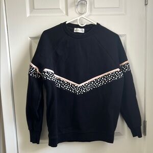 Black and Pink Women's Sweater